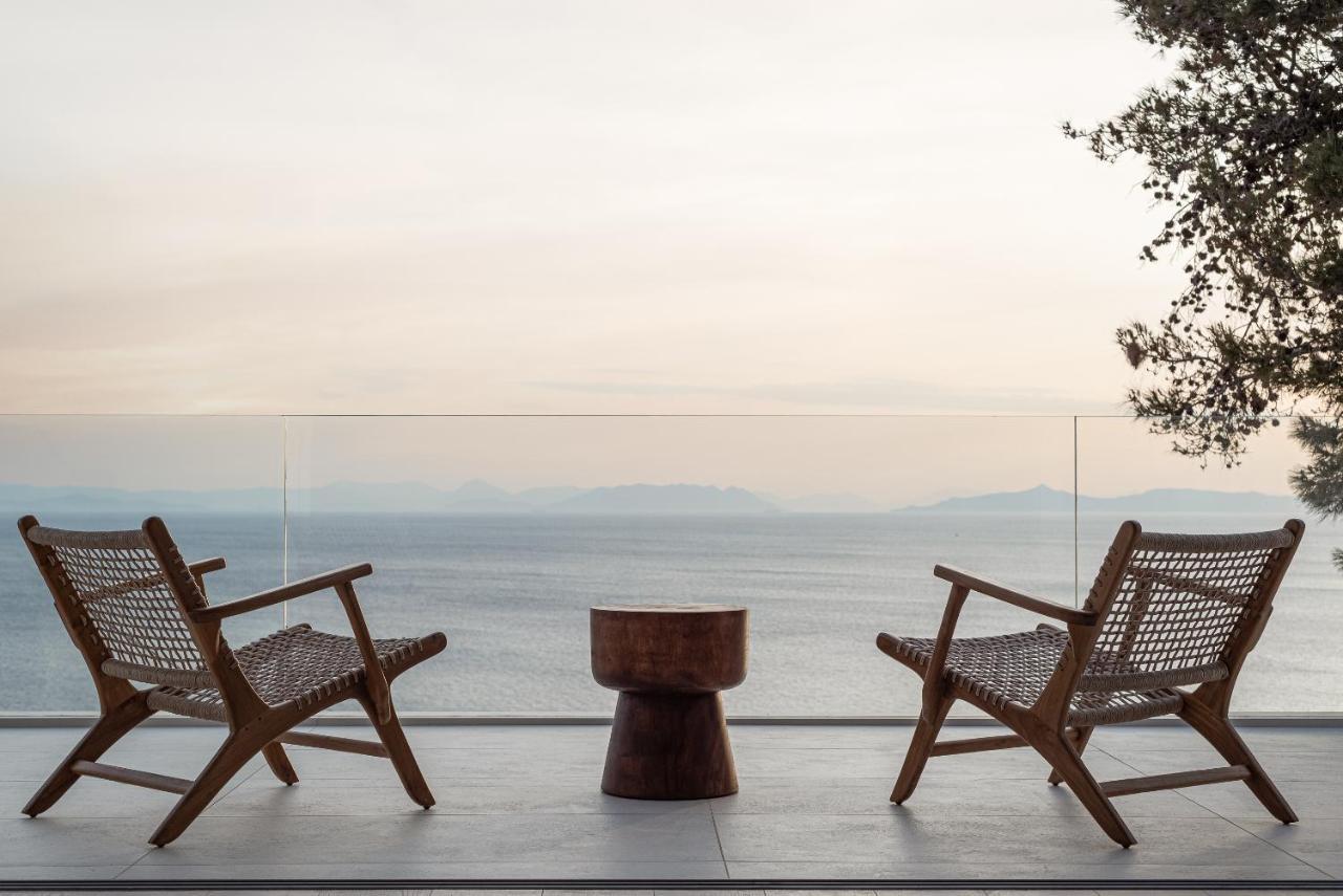 Black Stone Villa Sounion Exterior foto