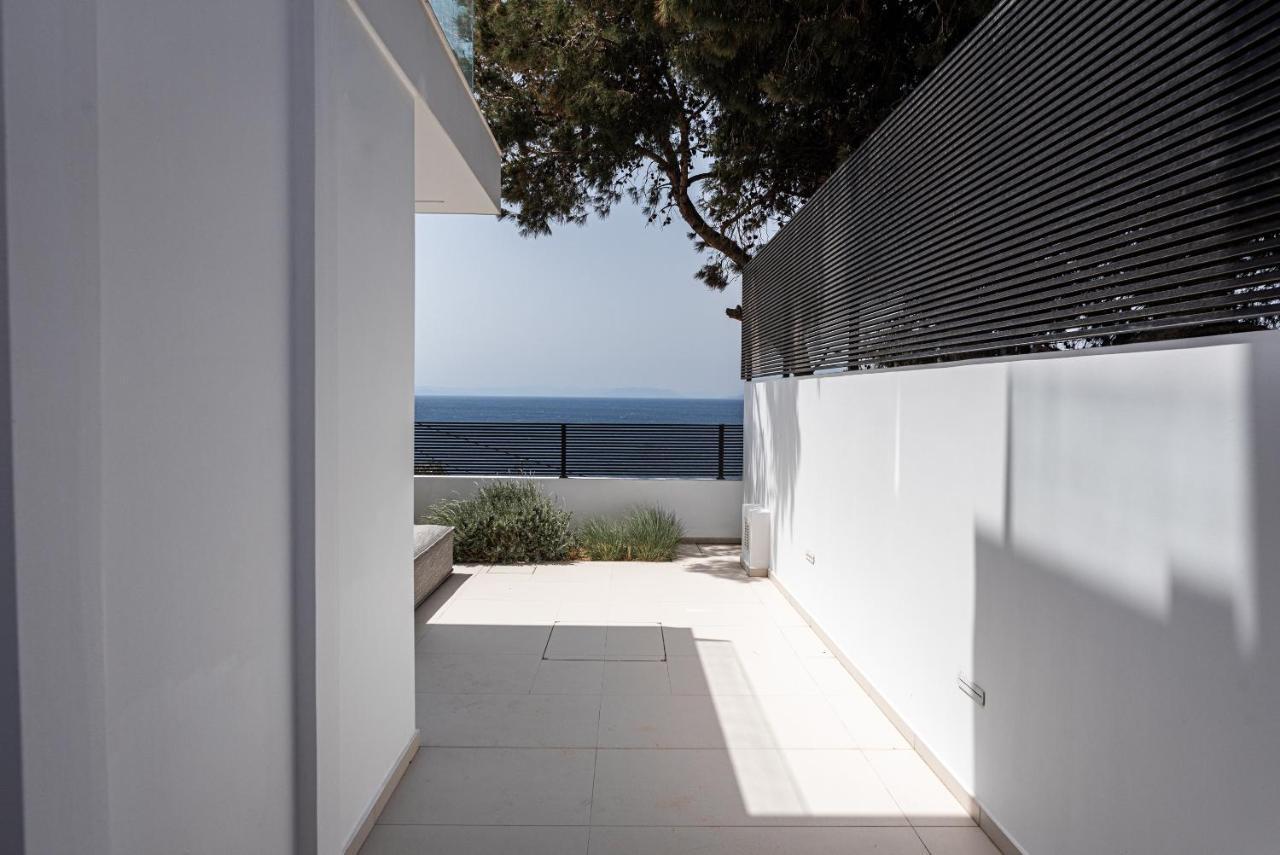 Black Stone Villa Sounion Exterior foto